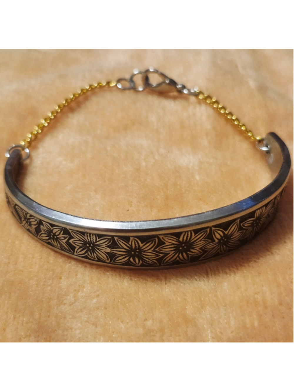 Spoon handle Bracelet Flower Jewelry